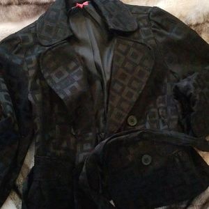 Elle Black Blazer Size Small